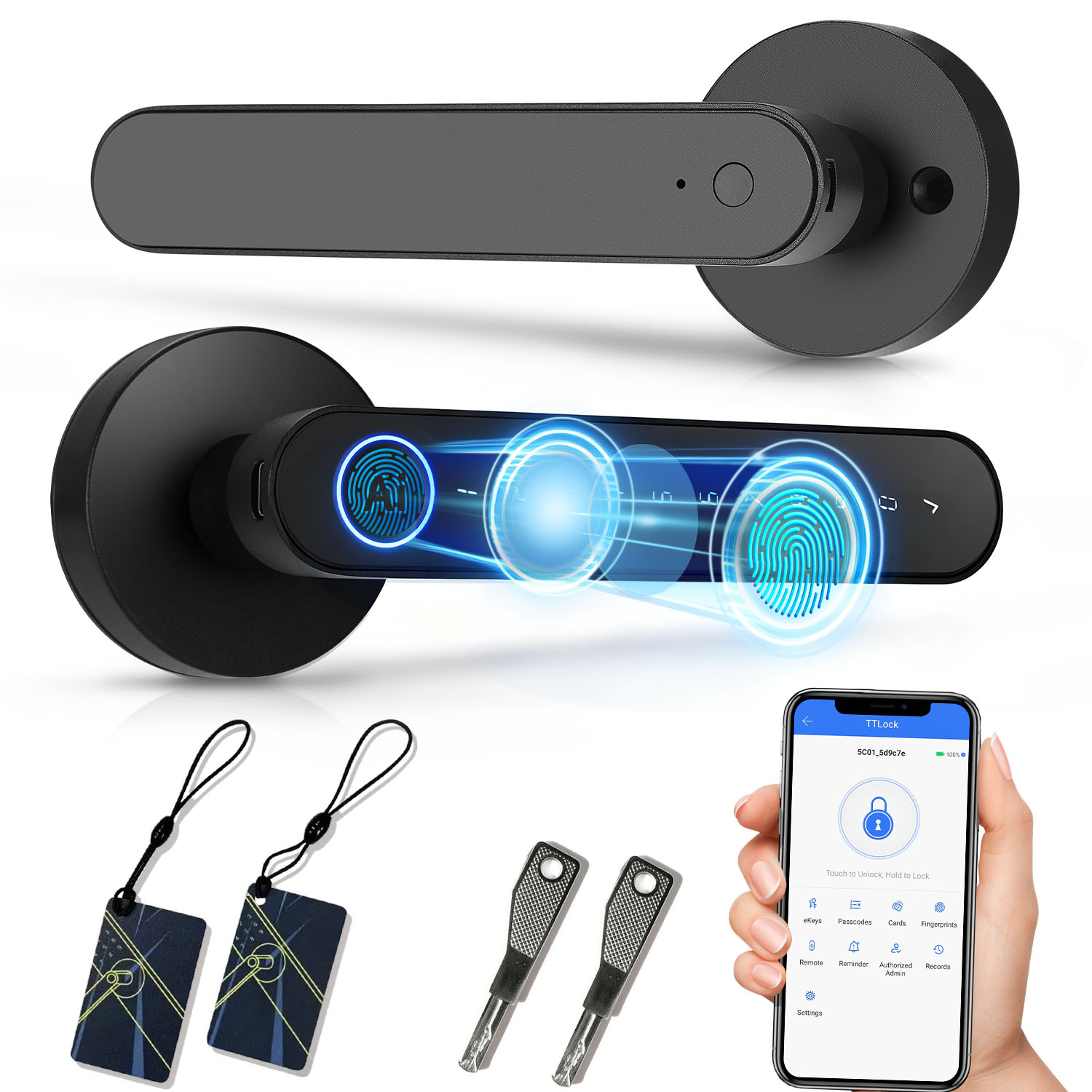 TTlock App Fingerprint Smart L - đánh giá và giá Unique Electronics Gadgets