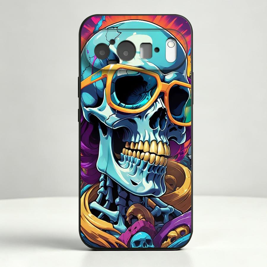 Neon Pop Art Skull Case for Go - đánh giá và giá Google Pixel 8A