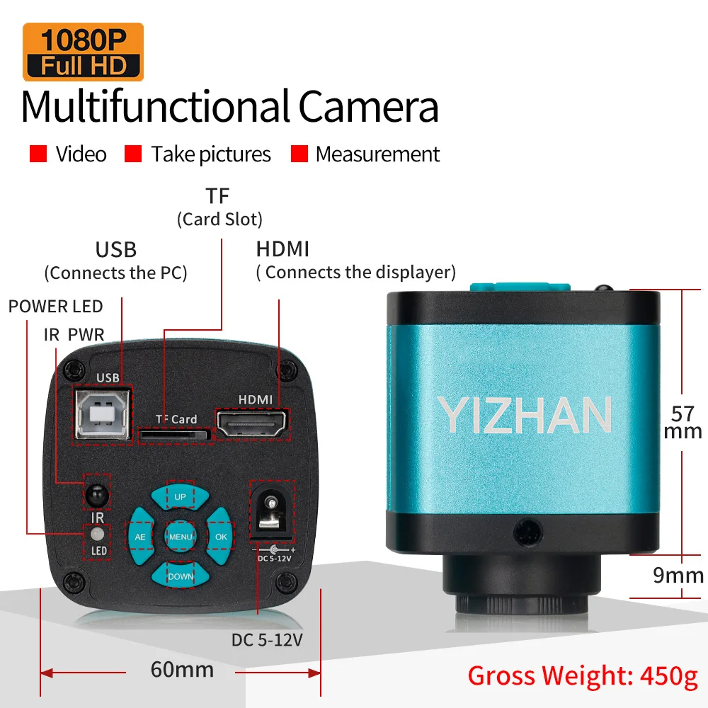 YIZHAN 150X Zoom Lens Electron - đánh giá và giá Digital Magnifier Reading