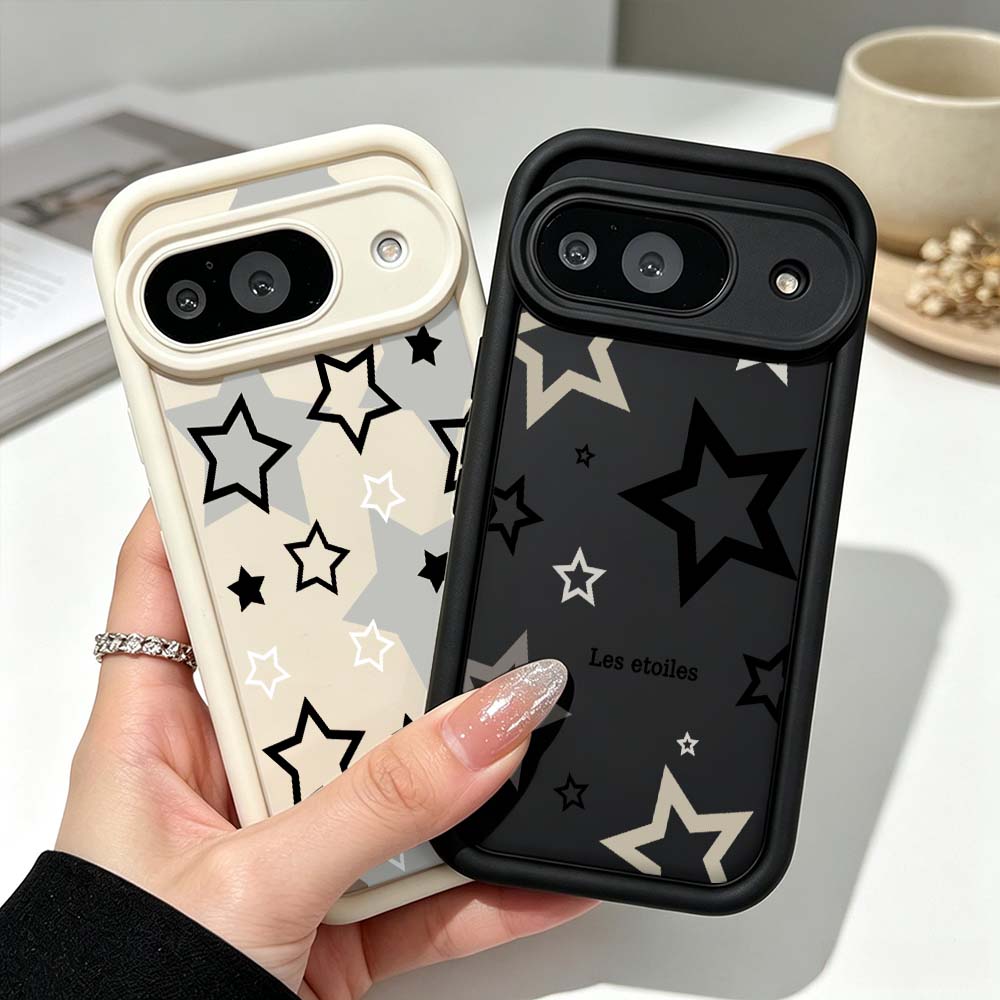 Stylish Black White Star For G - đánh giá và giá Google Pixel 8A
