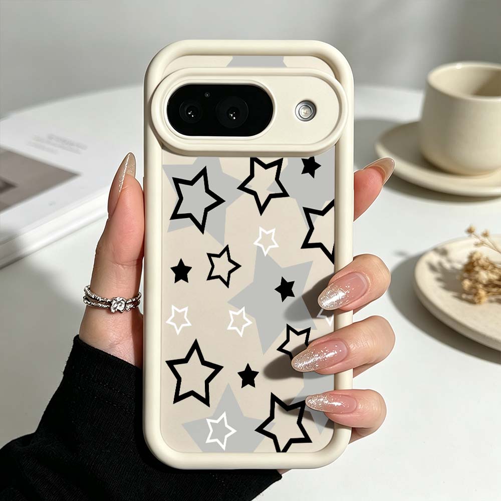 Stylish Black White Star For G - đánh giá và giá Google Pixel 8A