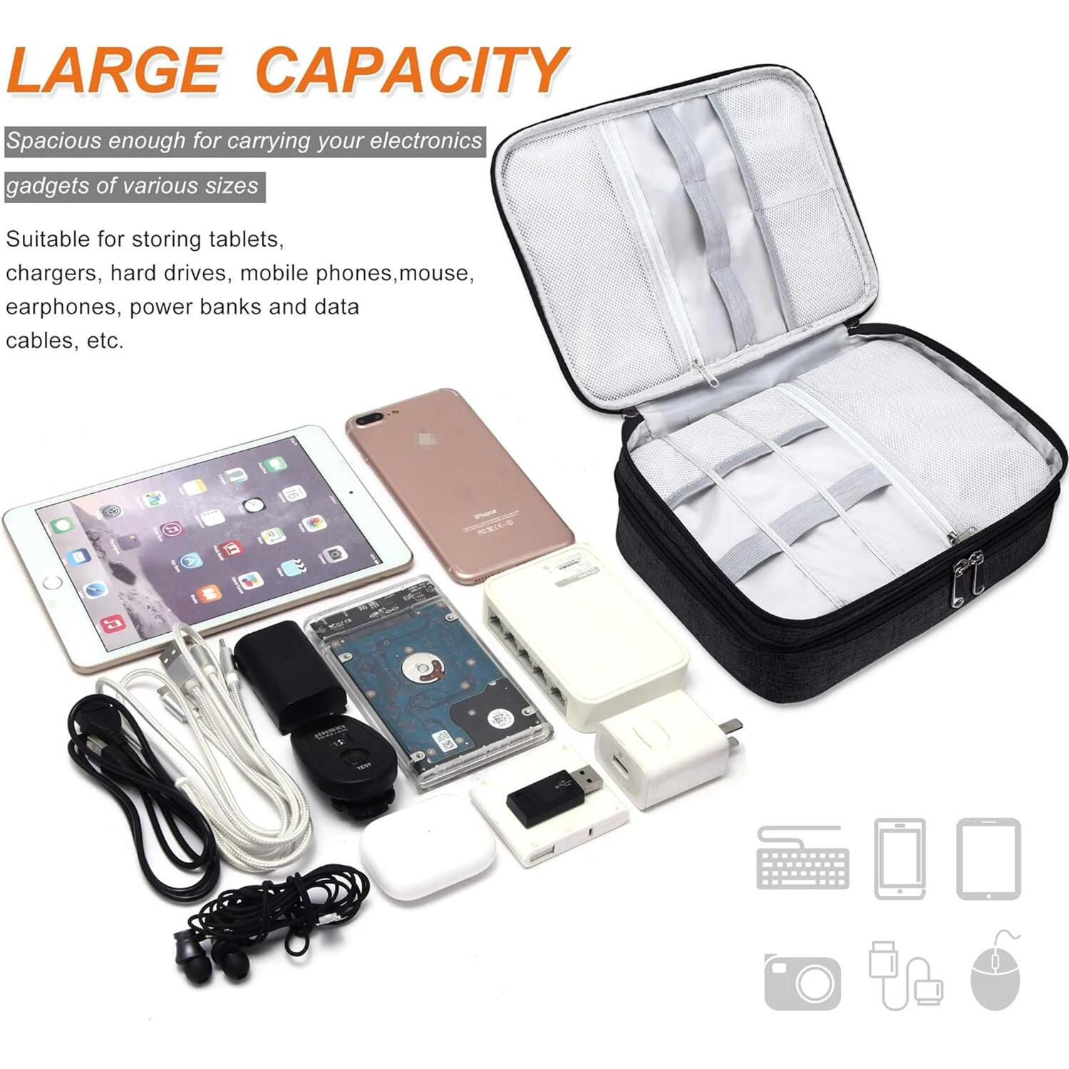 Portable Digital Storage Bag U - đánh giá và giá Electronics Gadgets Bag
