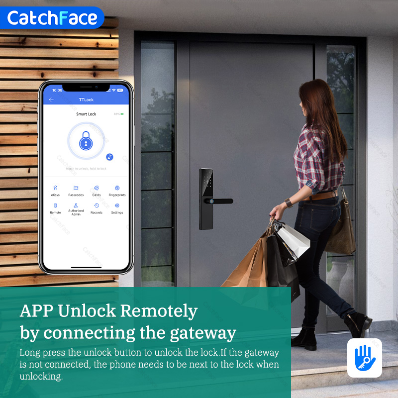 Bluetooth Fingerprint Door Loc - đánh giá và giá Unique Electronics Gadgets
