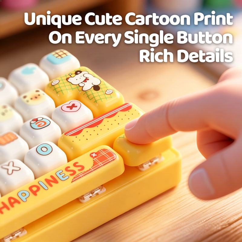 Cute Mini Keyboard Fidget Toy  - đánh giá và giá Electronics Gadgets Bag
