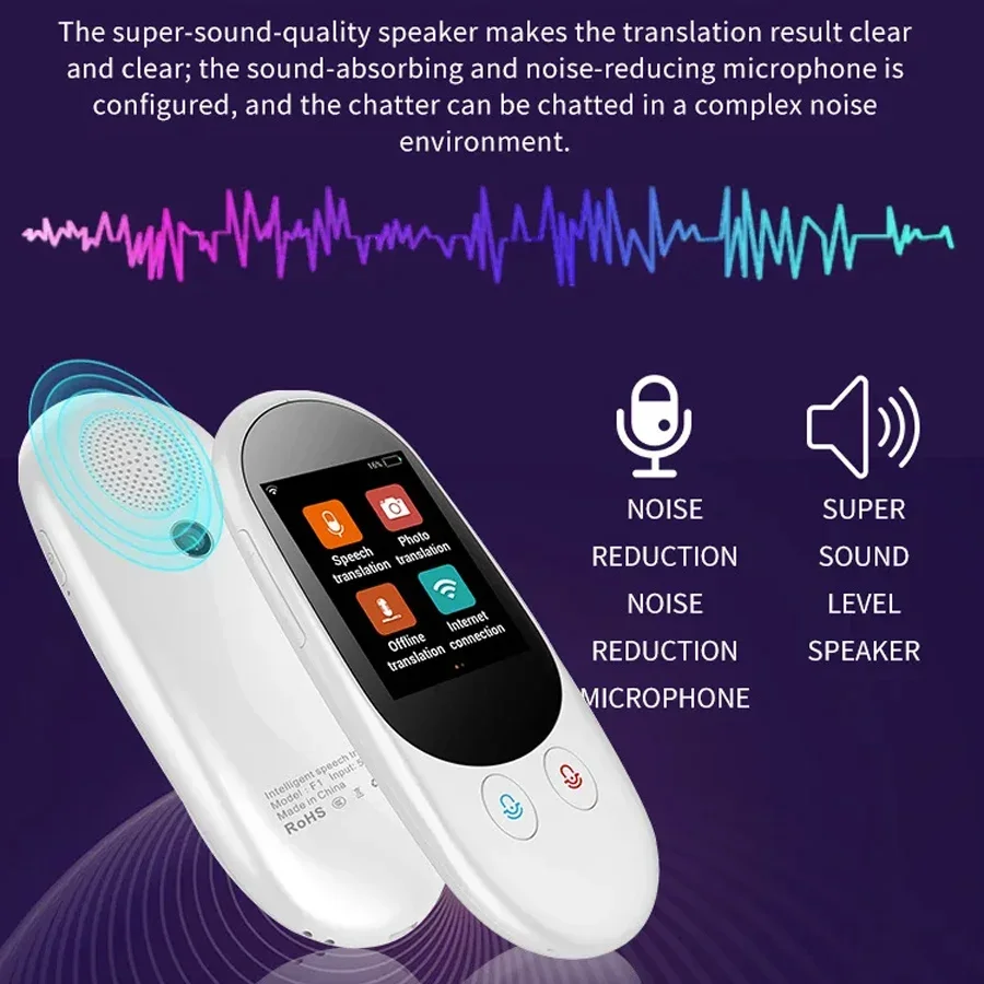 Offline F1 Smart Instant Voice - đánh giá và giá Portable Translator Device