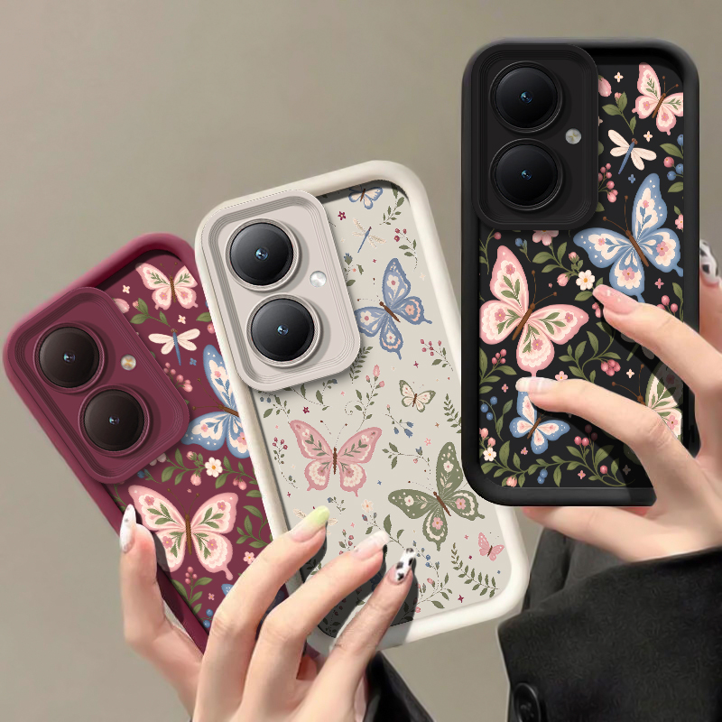 Colorful Butterfly Phone Case  - đánh giá và giá Vivo Y28