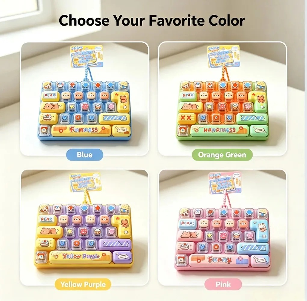 Cute Macaron 26 Keys Fidget Cl - đánh giá và giá Electronics Gadgets Bag