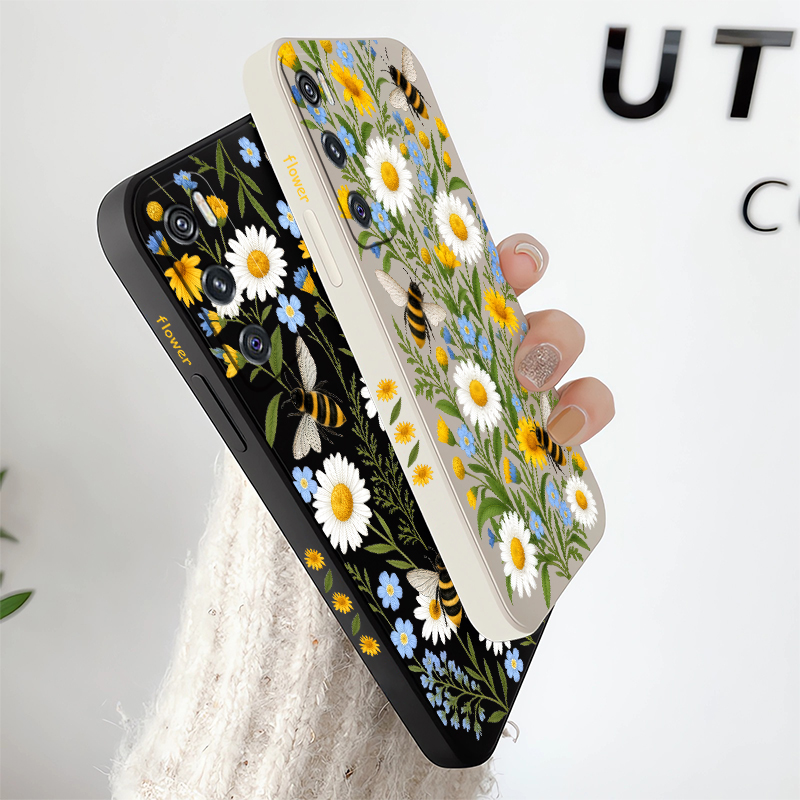 Cute Bee Floral Pattern Case F - đánh giá và giá Vivo V40