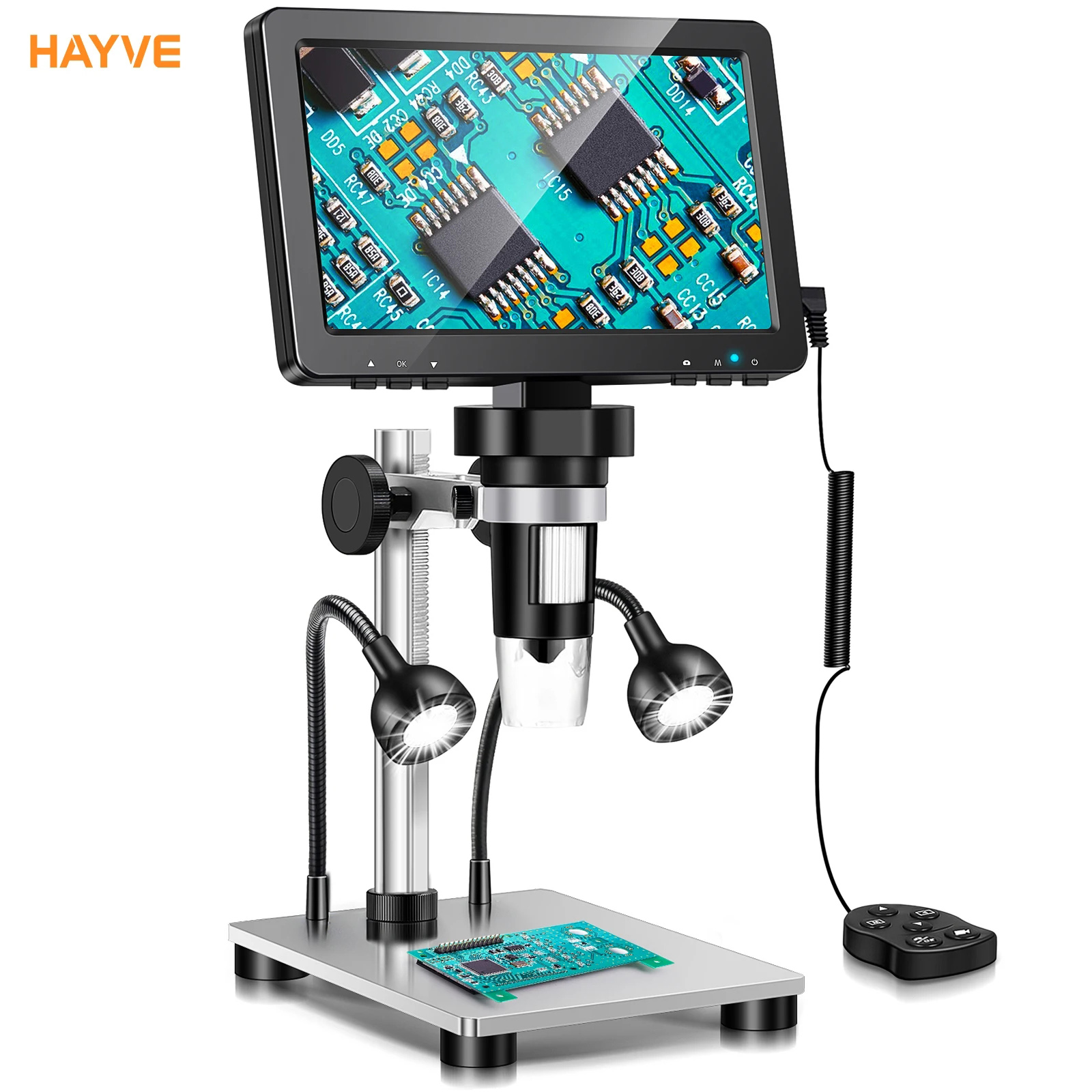 Hayve 7‘’ Digital Microscope 1 - đánh giá và giá Digital Magnifier Reading