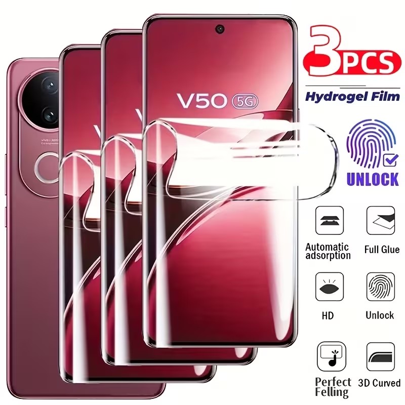 3Pcs Hydrogel Film For Vivo V2 - đánh giá và giá Vivo V40