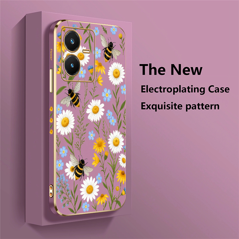 Bee Pattern Case For Vivo Y28  - đánh giá và giá Vivo Y28