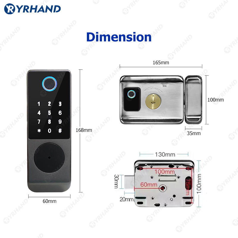 Tuya Smart lock Waterproof Wif - đánh giá và giá Unique Electronics Gadgets